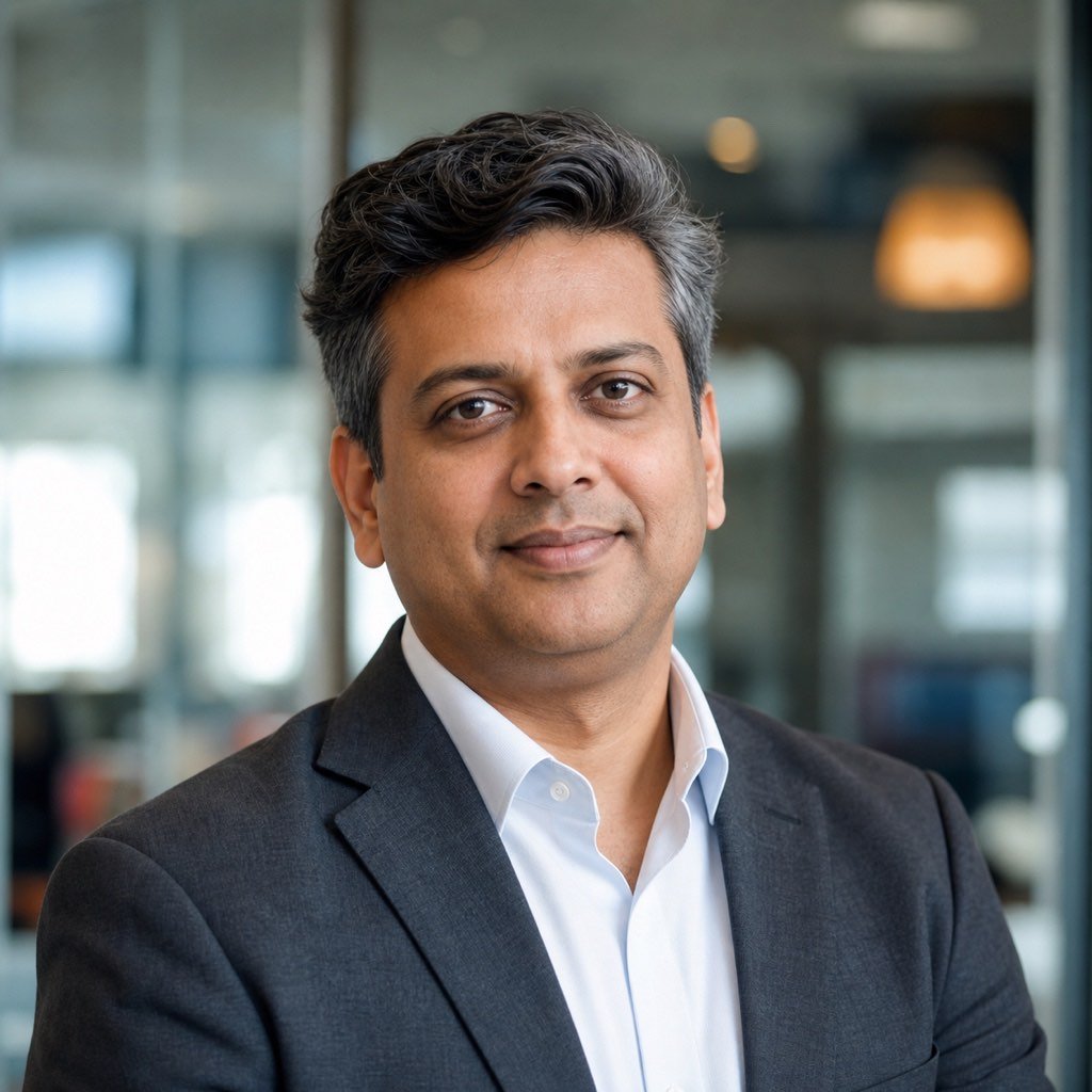portrait of senior Indian process consultant